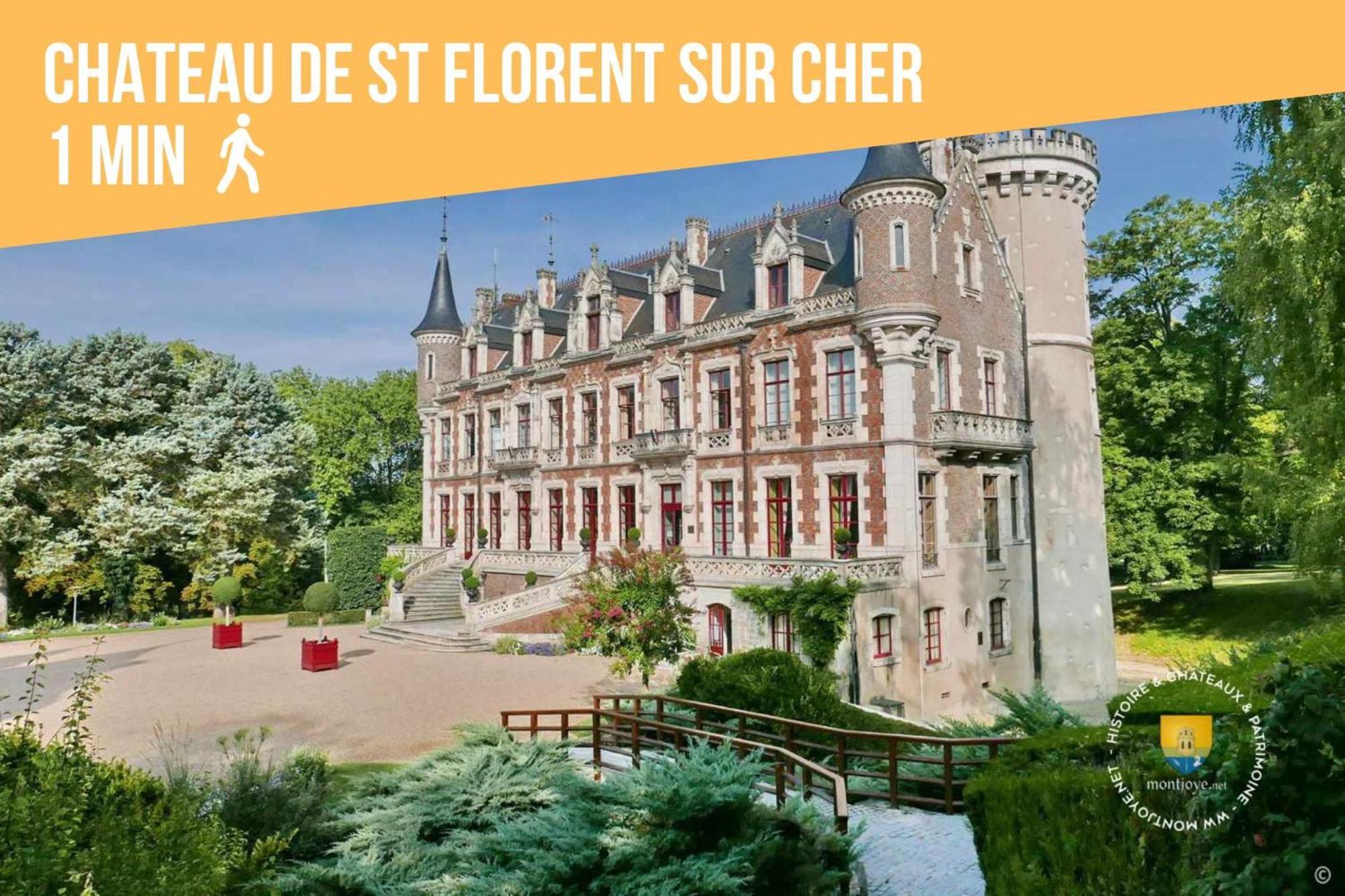 L'Escale En Amerique - Home Homy Saint-Florent-sur-Cher Bagian luar foto